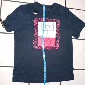 Nike Kids Navy and Red Graphic Tee